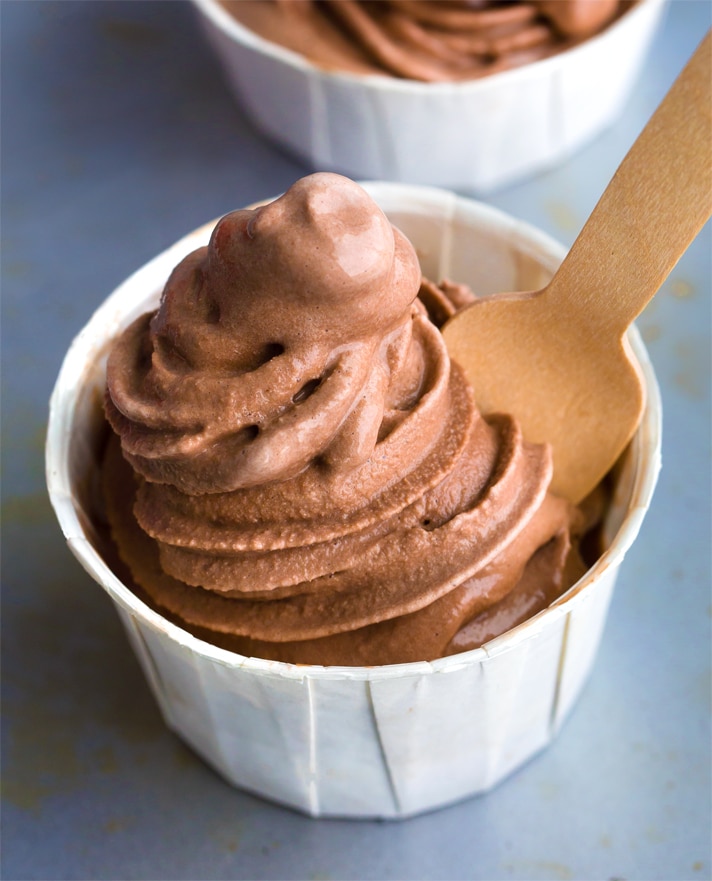 Chocolate Workout Ice Cream With No Ice Cream Maker