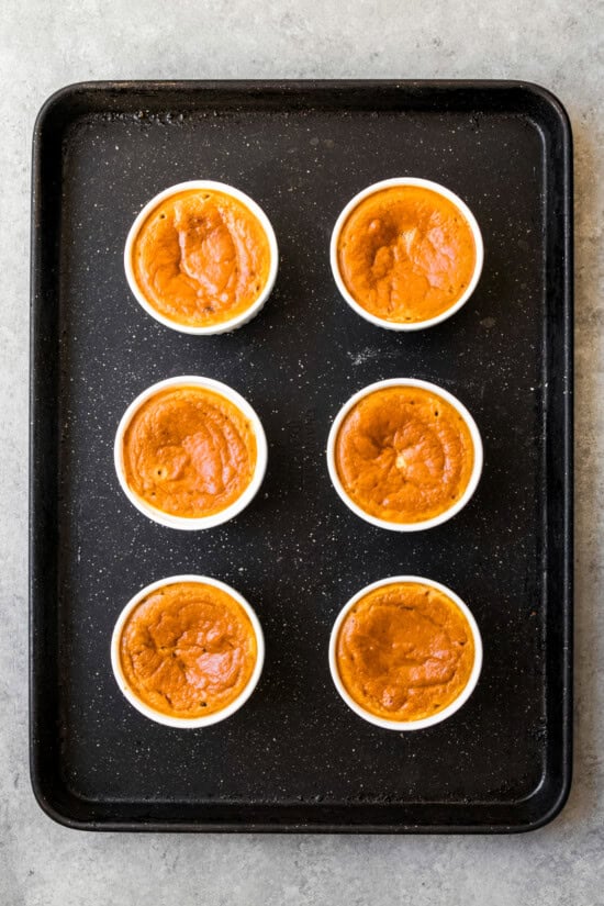 Crustless Pumpkin Pies