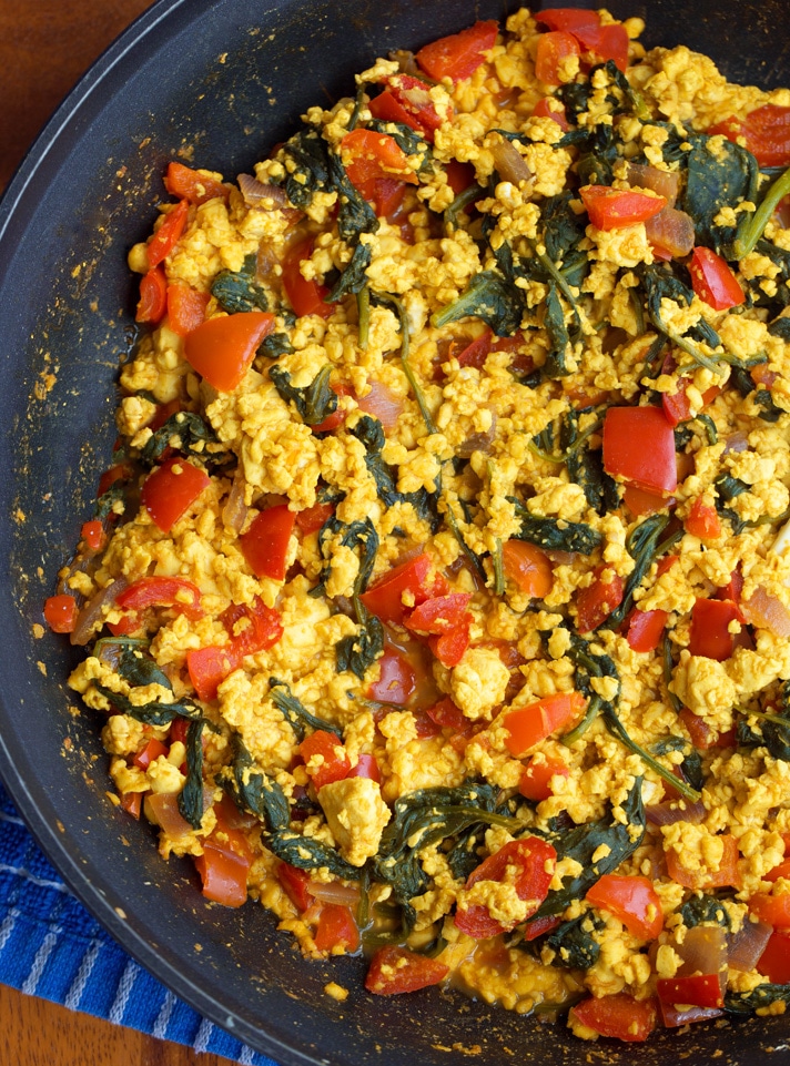 Easy Vegan Tofu Scramble Recipe