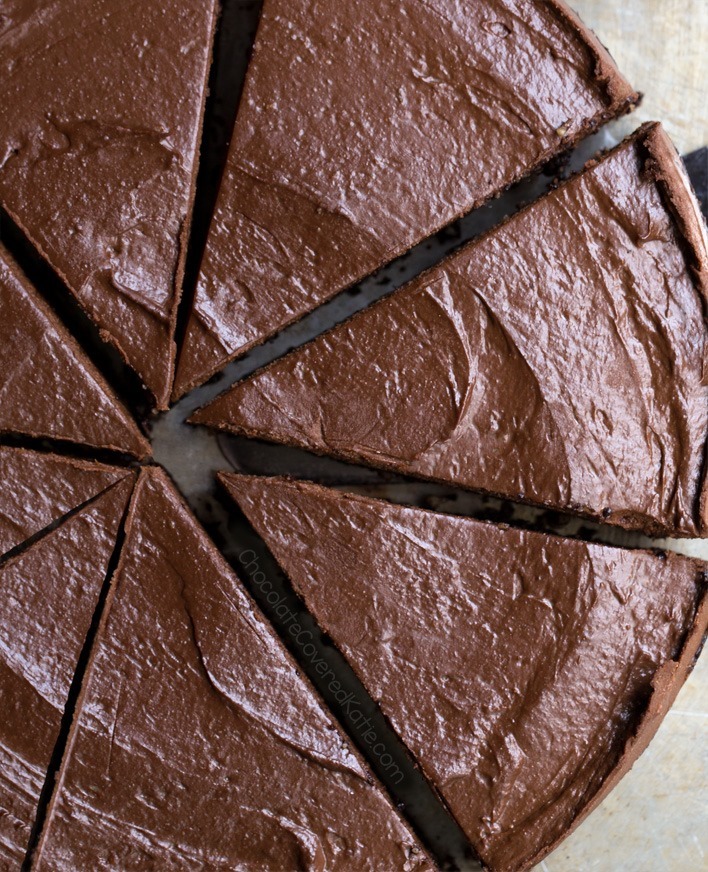 Vegan Chocolate Avocado Pie