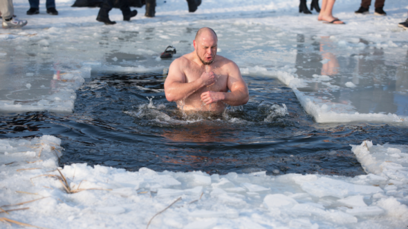 does ice bath make you lose weight