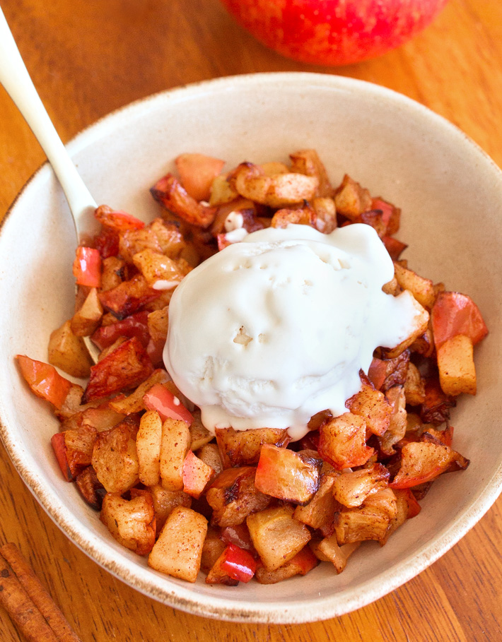 Air Fryer Baked Apples