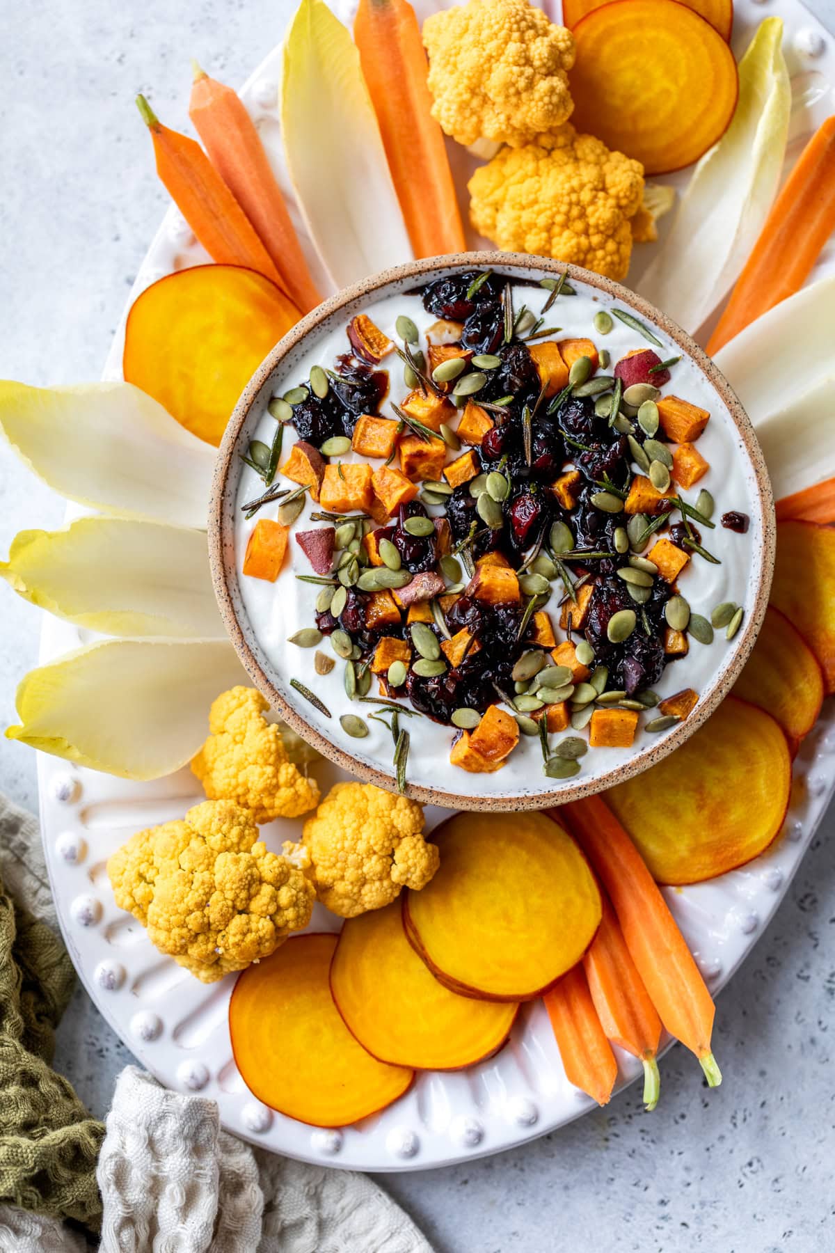 Autumn Whipped Ricotta Dip