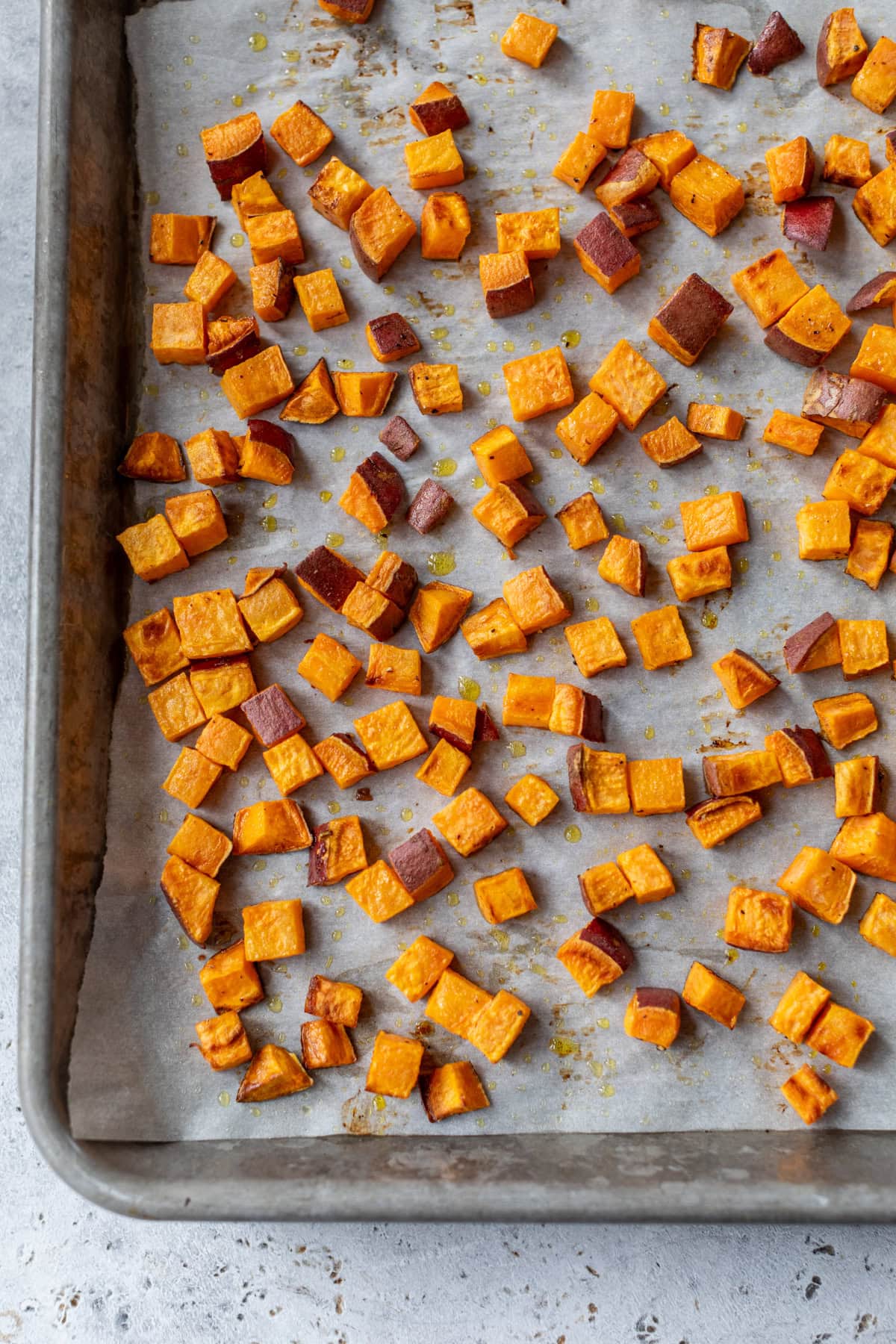 roasted sweet potatoes