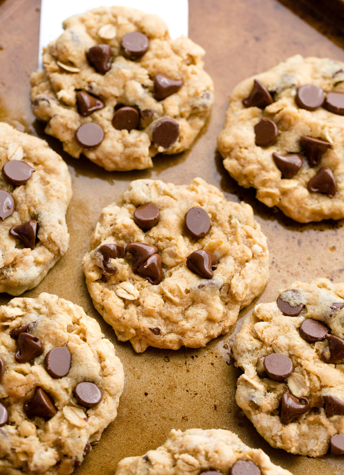 Healthy Oatmeal Chocolate Chip Cookies Healthy Oatmeal Chocolate Chip Cookies