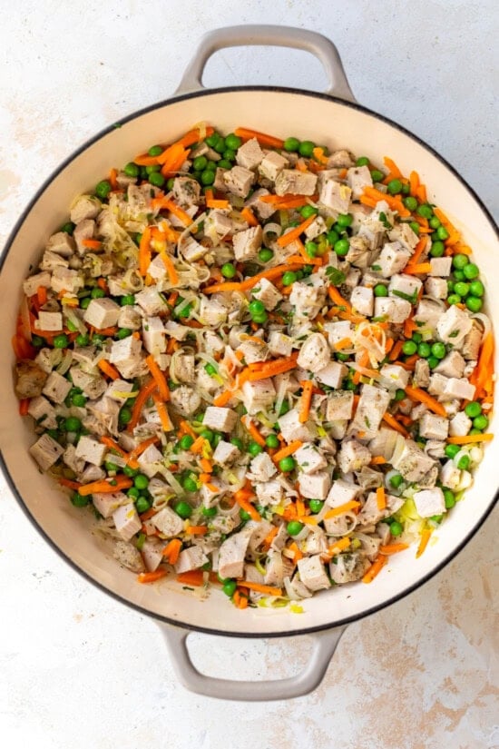 turkey pot pie filling