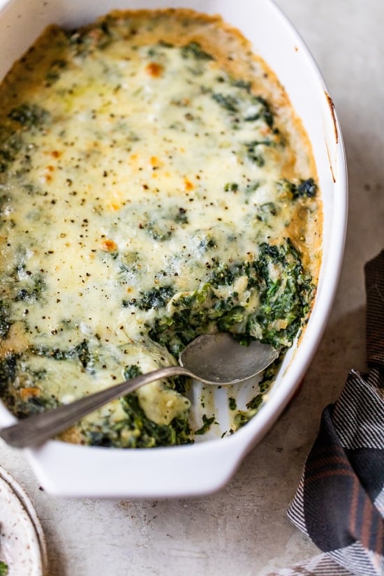 Spinach Gratin