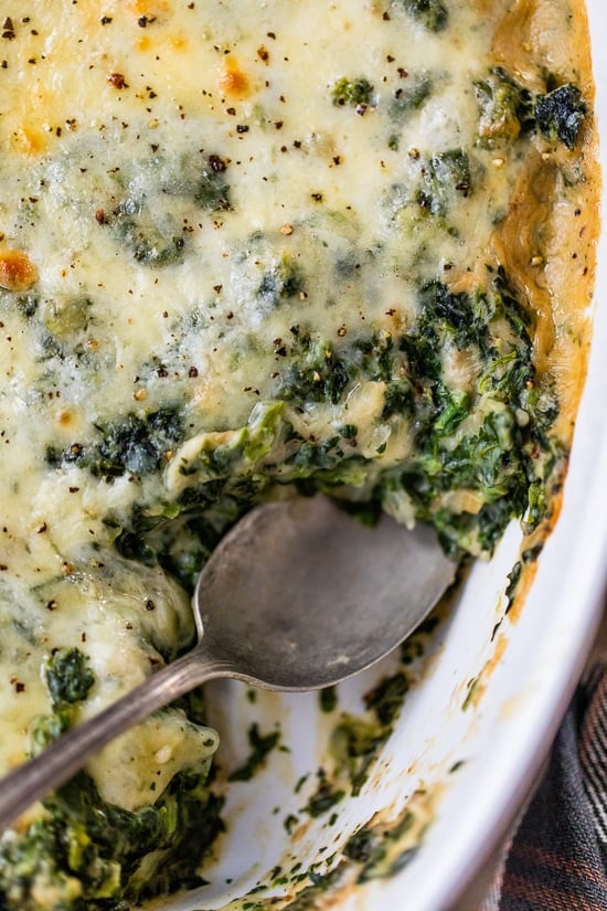 Spinach Gratin