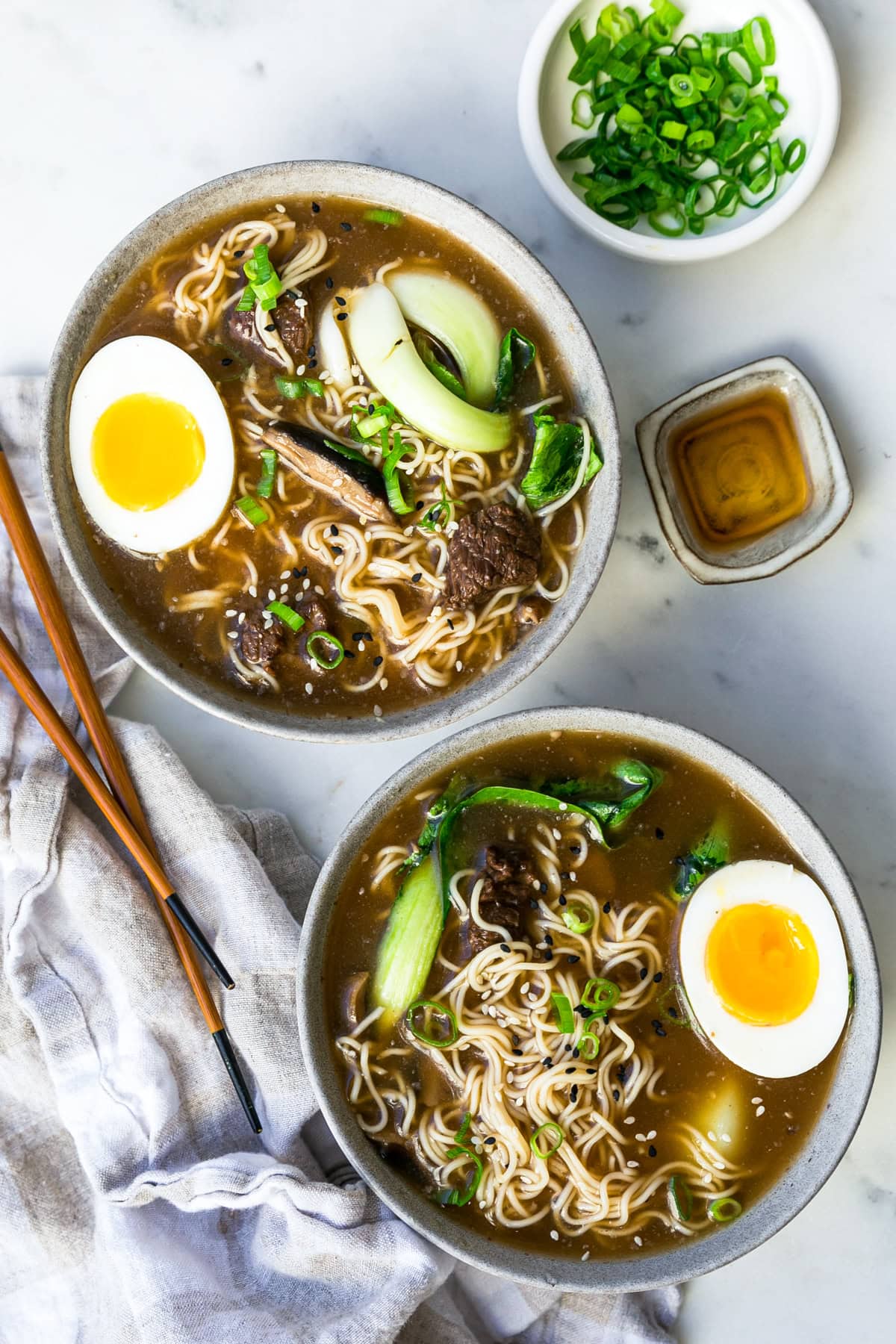 Slow Cooker Beef Ramen