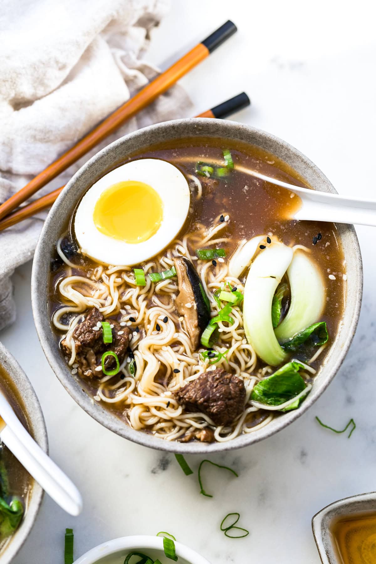 Slow Cooker Beef Ramen