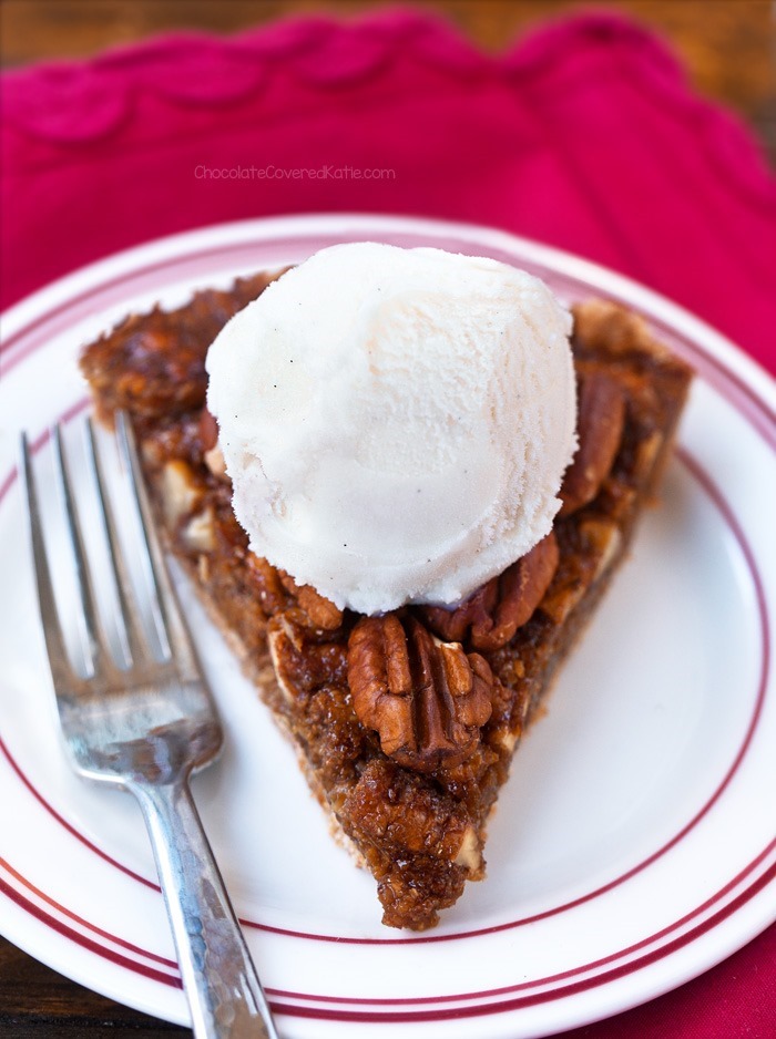 Secretly Healthy Pecan Pie Recipe - No Corn Syrup