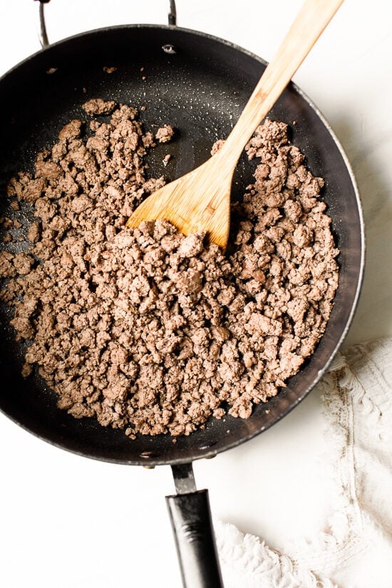 brown the beef