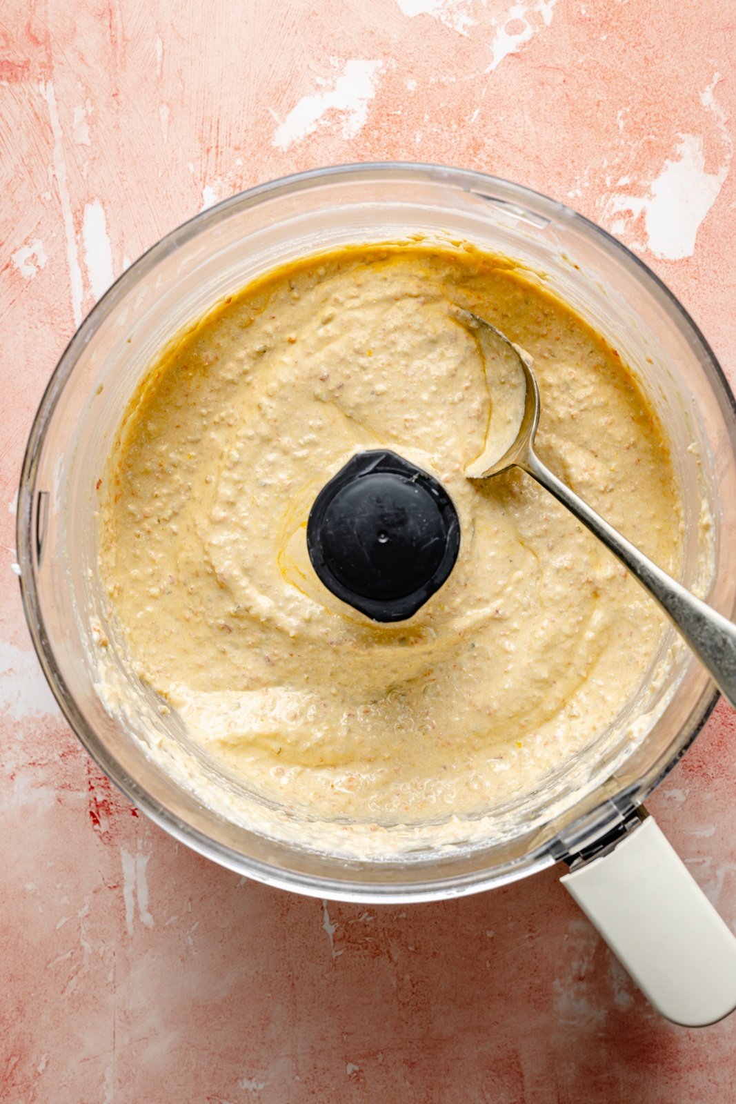 cottage cheese giardiniera dip in a food processor