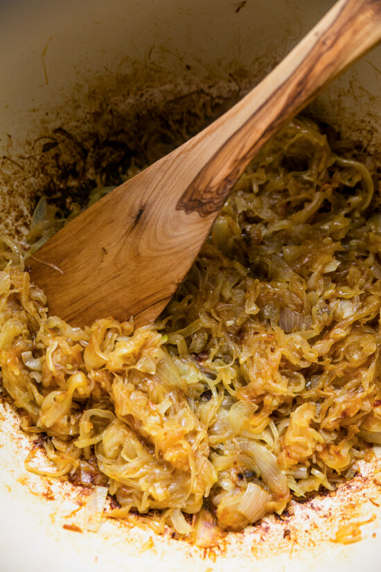 caramelize onions