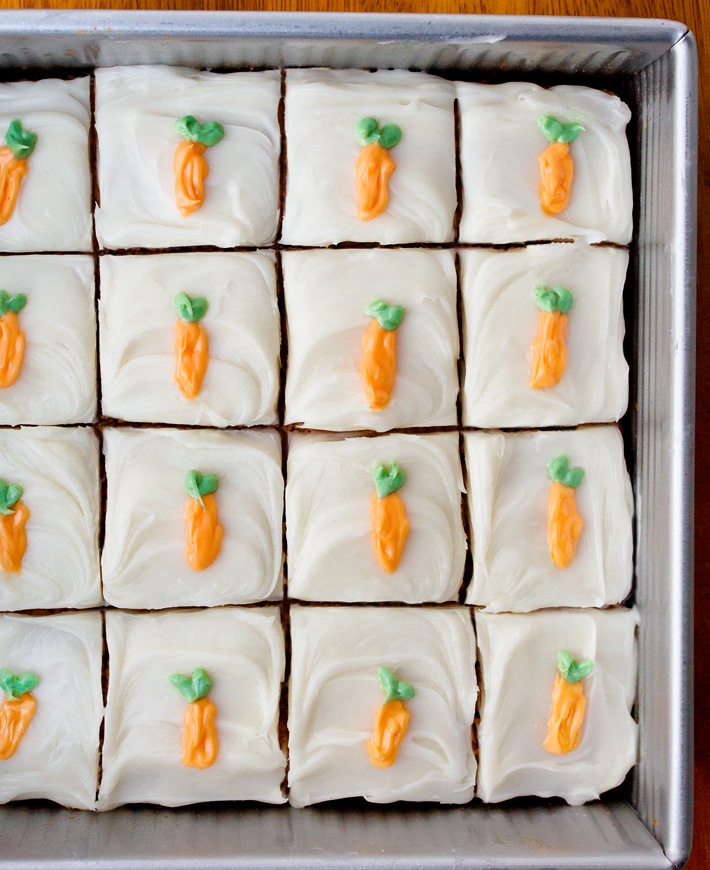 Cheesecake Carrot Cake Squares
