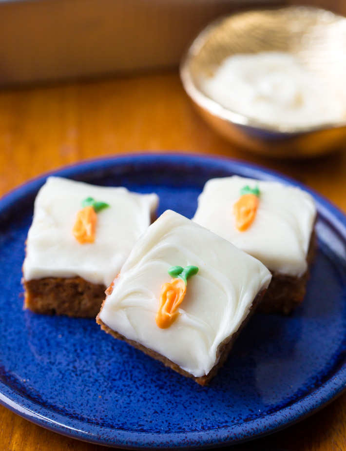 Frosted Carrot Bars (Easter Dessert Idea)