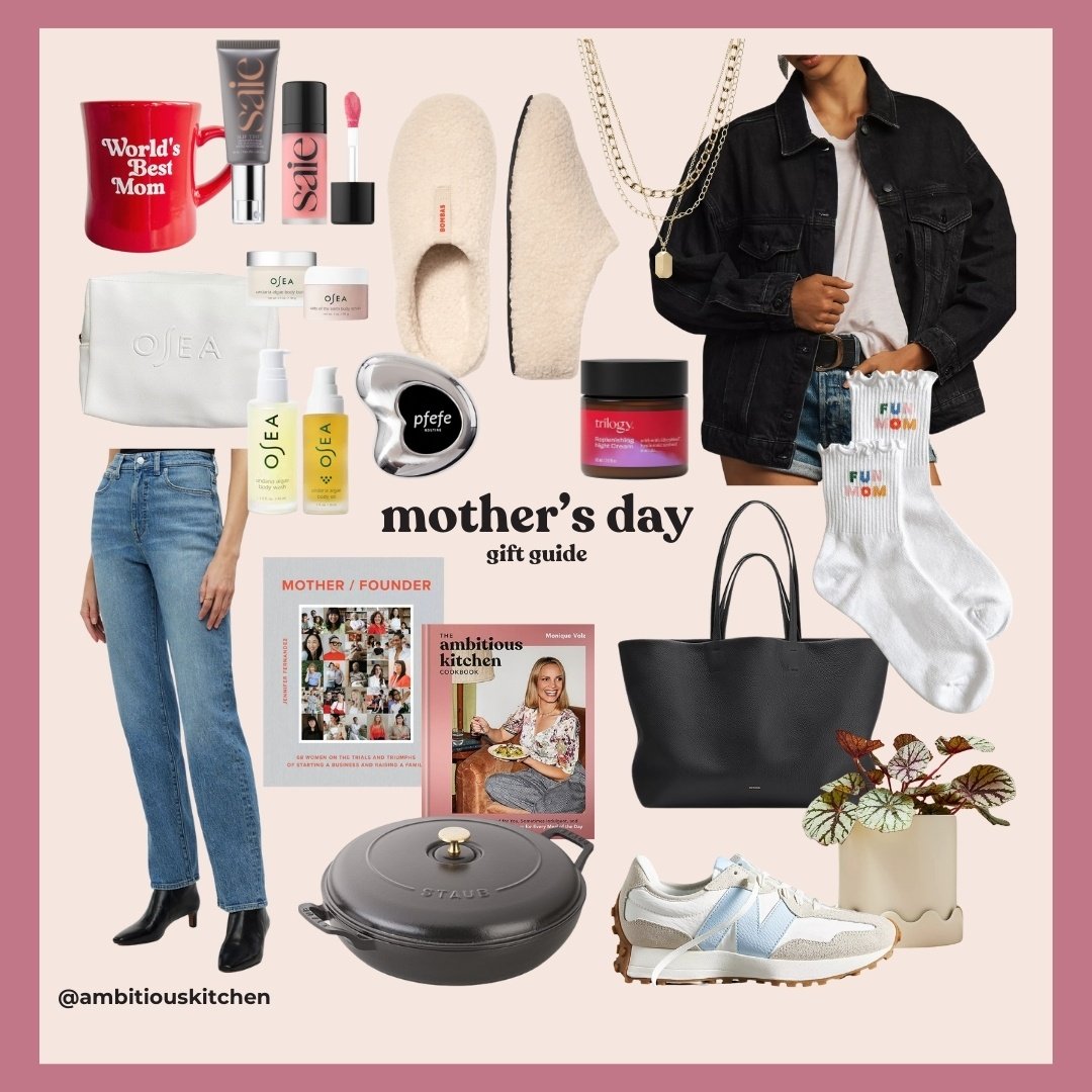 collage of Mother's Day gifts