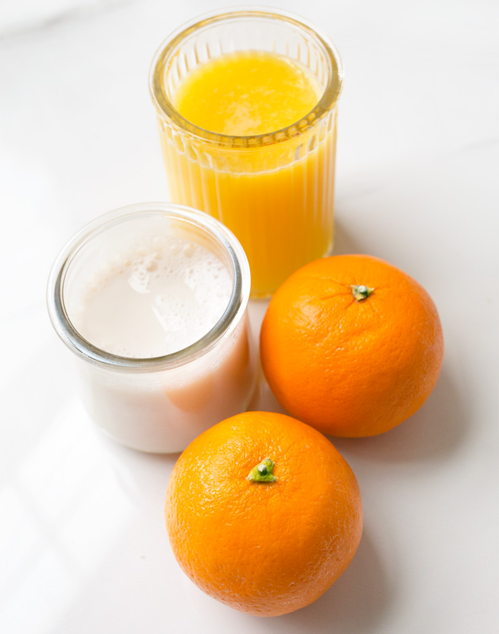 Creamsicle Orange Smoothie Ingredients