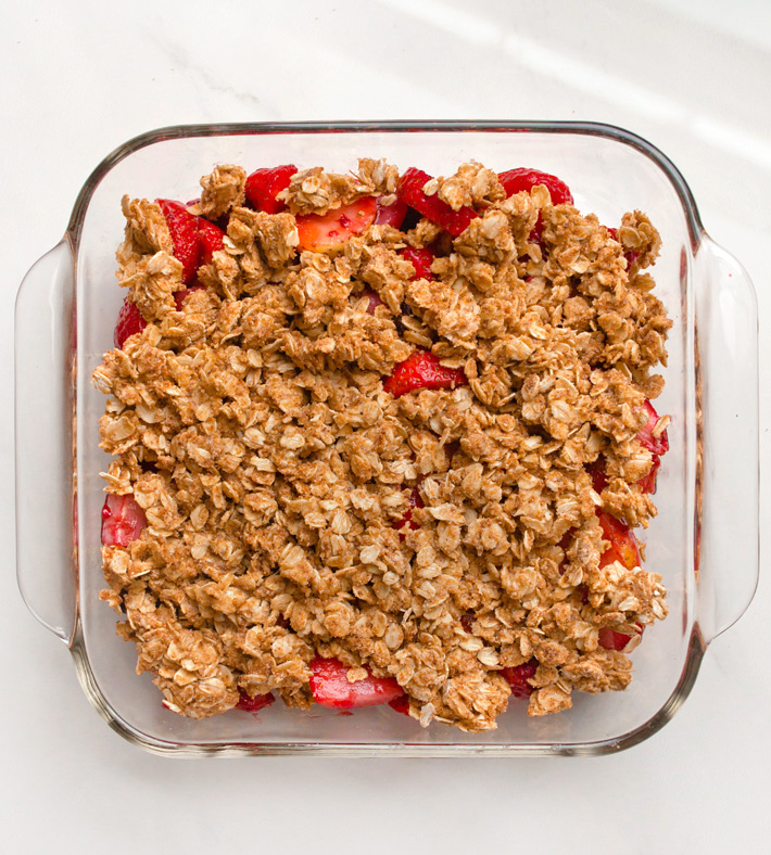 Vegan Berry Fruit Crisp Recipe