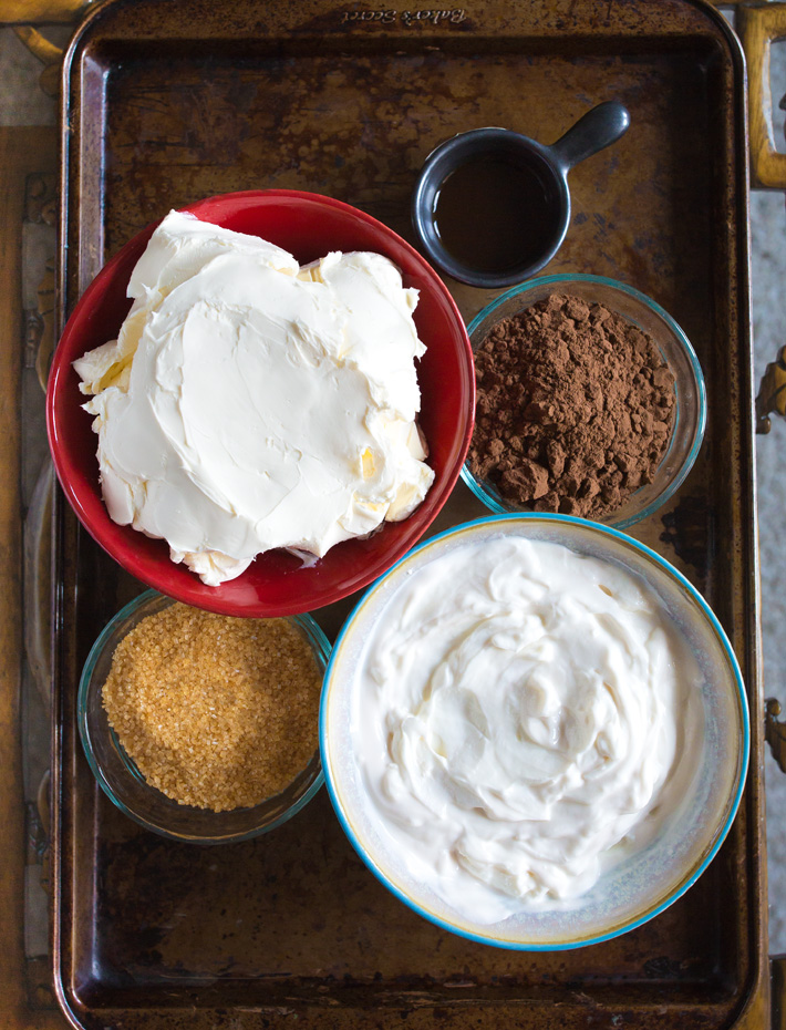 Chocolate Cheesecake Ingredients