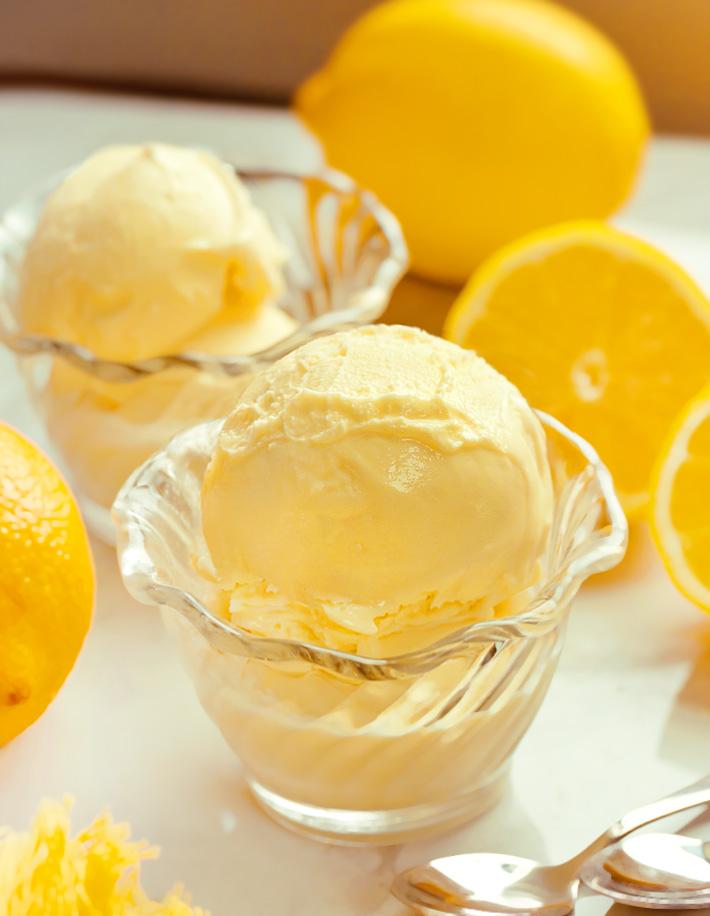 Lemon Yogurt Frozen Dessert