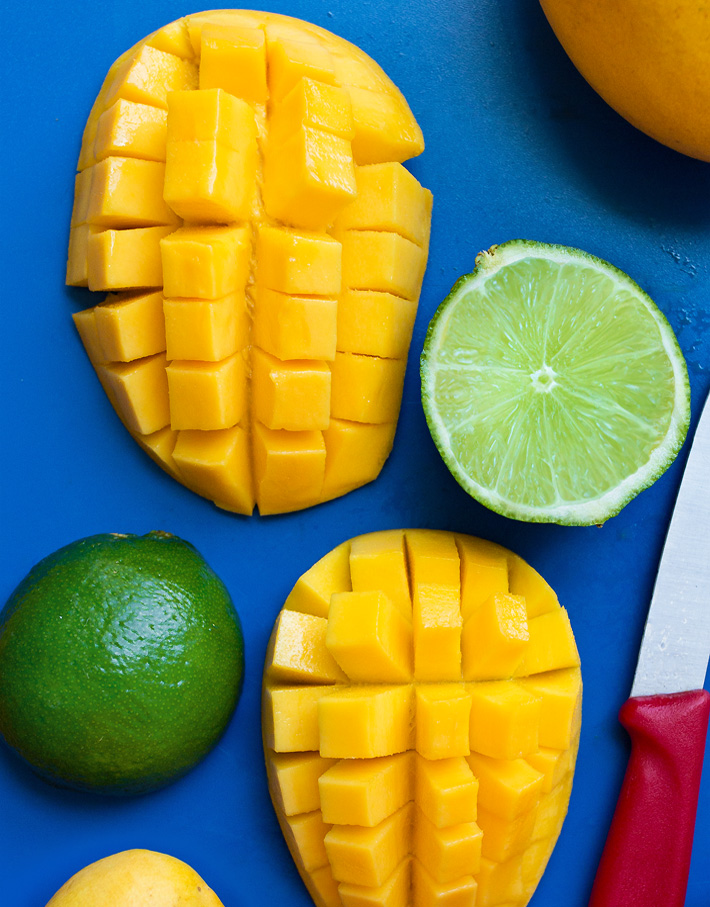 Mango Lime Sorbet Ingredients