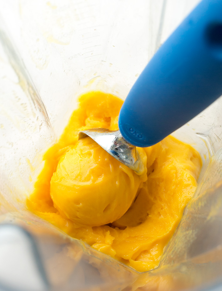 Vitamix Blender Mango Ice Cream 