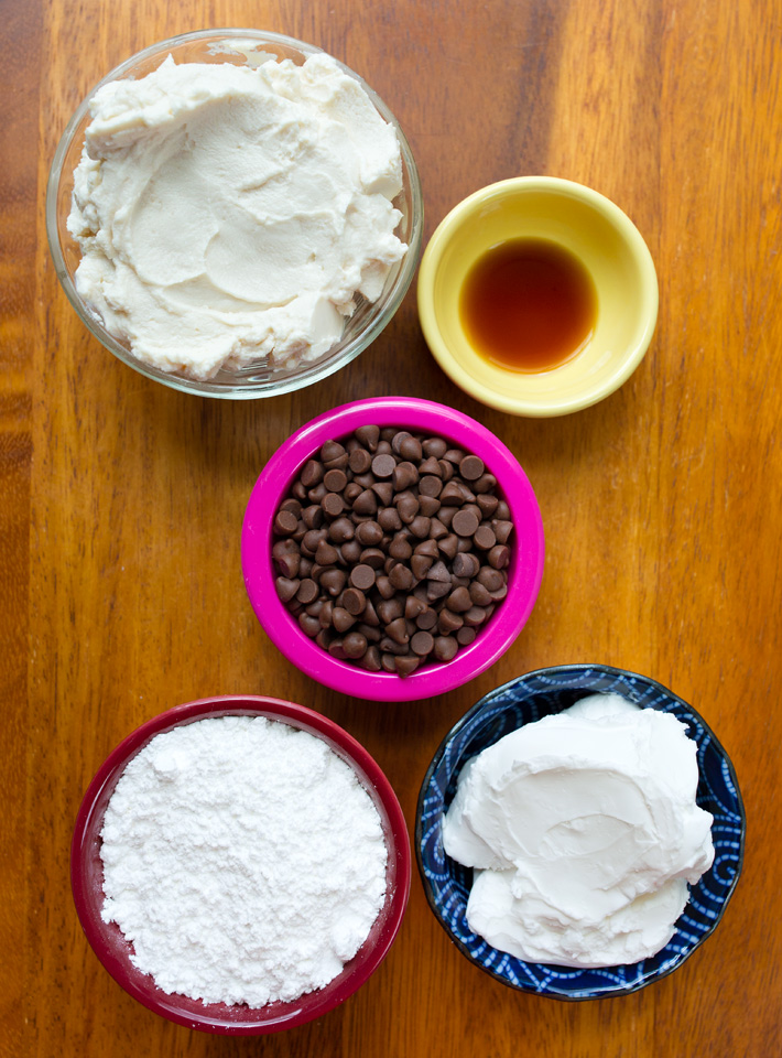Ricotta Cannoli Dip Ingredients