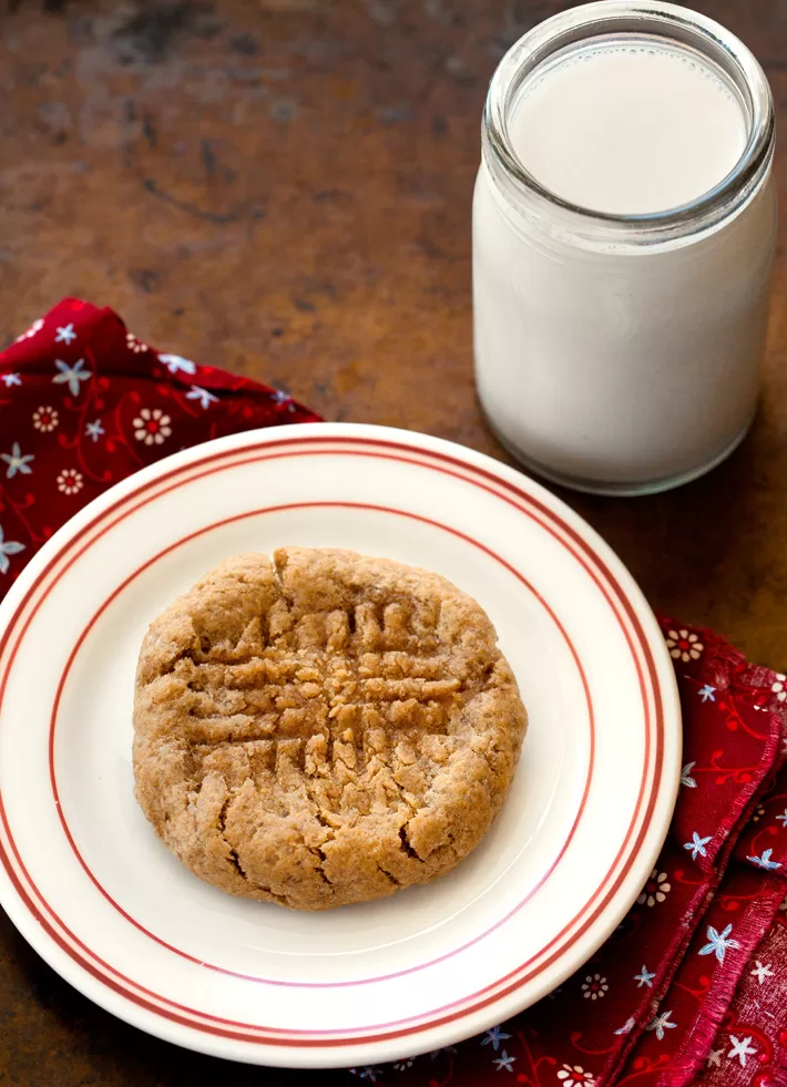 Single Serving Peanut Butter Cookie