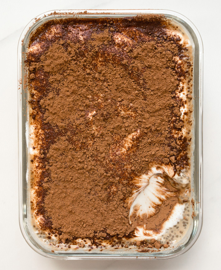 Tiramisu Chia Seed Pudding Tiramisu Chia Seed Pudding